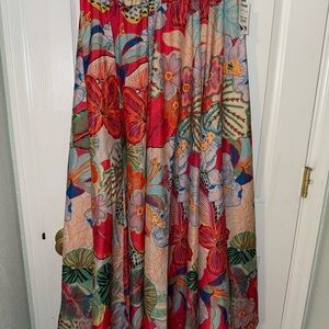 Calypso St. Barth Floral Multicolor Maxi Skirt